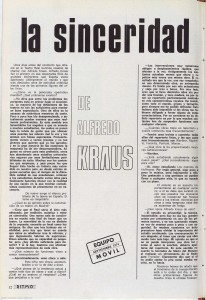 Kraus entrevista 1974 RITMO p1