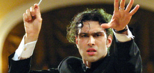 This photo provided on Wednesday Sept. 6, 2006 by Teatro alla Scala shows Russian orchestra conductor Vladimir Jurowski performing. Jurowski will conduct Prokofiev's Romeo and Juliet with the Fondazione di Giuseppe Verdi Orchestra and Chorus, at Teatro alla Scala in Milan, Italy starting Sept. 10, 2006. (AP Photo/Teatro alla Scala, ho)** NO SALES **