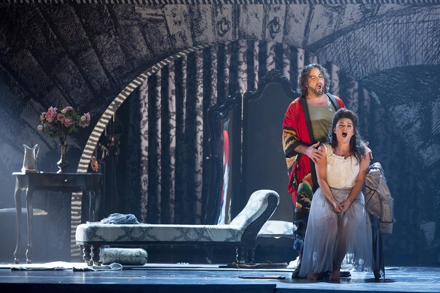 BARCELONA 30/10/2015 icult Ensayo en el LICEU de la ópera ' Benvenuto Cellini ' FOTO FERRAN NADEU