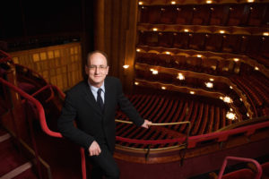 Peter Gelb, General Manager of The Metropolitan Opera, in the opera house auditorium. Photo: Dario Acosta/Metropolitan Opera