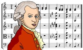 Mozart-dibujo