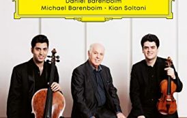 Recomendación:Los tríos con piano de Beethoven por Barenboim y Kian Soltani