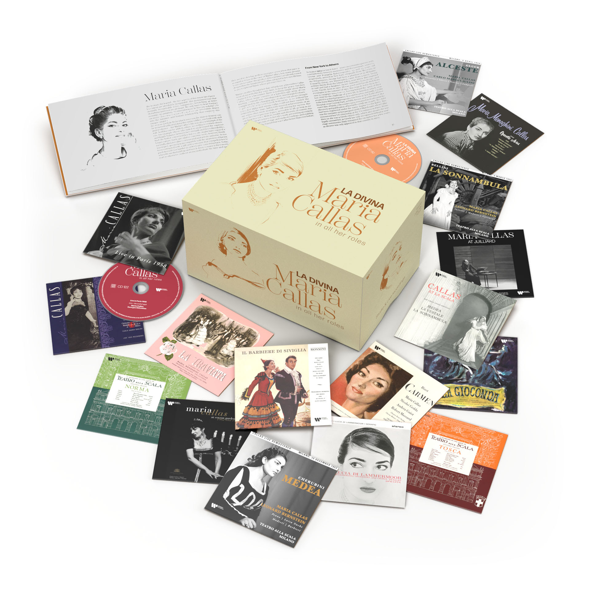 Cofre Maria Callas - Warner Classics