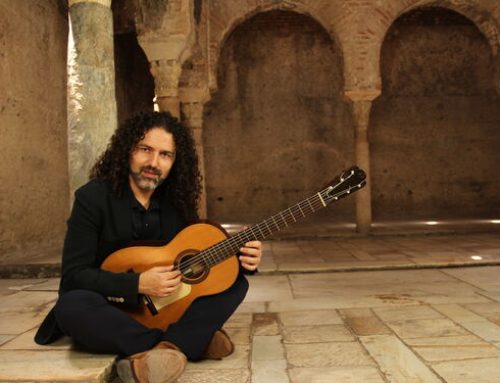 Albéniz se pasea por la Alhambra