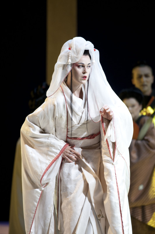 Kristine Opolais como Cio-Cio San en el Met