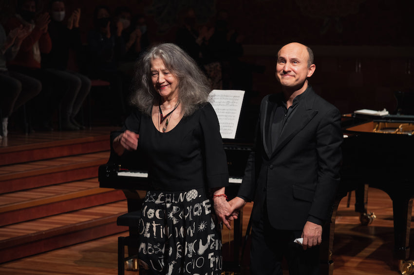 Marta Argerich y Nelson Goerner en el Ciclo de Grandes Intérpretes de la Fundación Scherzo