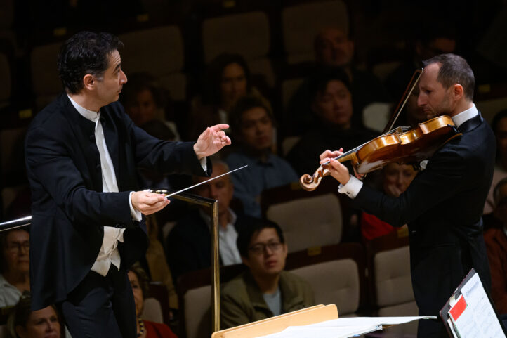 Antoine Tamestit y Orozco Estrada. Orquesta de la RAI italiana