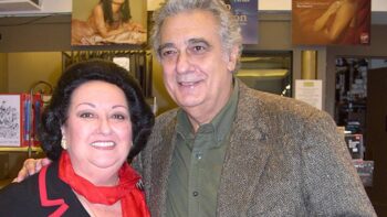 Montserrat Caballé con Plácido Domingo