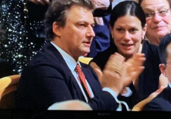 Kaufmann y señora en Concierto Año Nuevo 2026