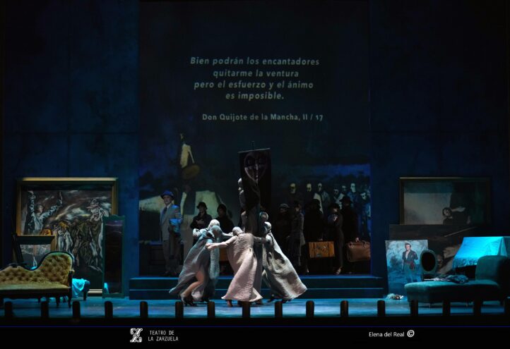 RESUMEN HISTÓRICO Y MUSICAL DE UNA ÉPOCALa Edad de Plata. Díptico español: Goyescas de Granados, El retablo de Maese Pedro de Falla. Raquel Lojendio, Alejandro Roy, César San Martín, Mónica Redondo. Gerardo Bullón, Pablo García López, Lidia Vinyes-Curtis. Dirección musical: Álvaro Albiach. Dirección de escena, dramaturgia, escenografía e iluminación: Paco López. Teatro de la Zarzuela, Madrid, 24 de enero de 2026.