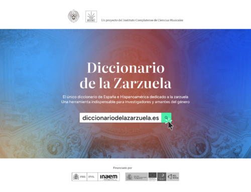 El Diccionario de la Zarzuela, ahora, en versión digital