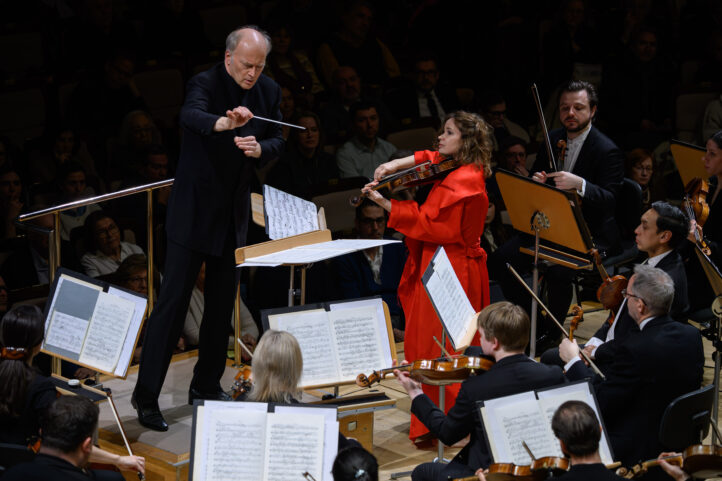 LO DIÁFANO Y LO CONTUNDENTEObras de Debussy, Berg y Rachmaninoff. Patricia Kopatchinskaja, violín. Gianandrea Noseda, director. Orquesta Sinfónica de Londres. Ibermúsica Serie Barbieri. Auditorio Nacional, Marid, 19 de febrero de 2026.