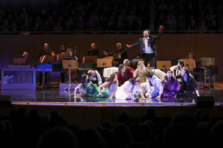 Imagen del concierto de Les Arts Florissants con William Christie en el ciclo Universo Barroco del CNDM
