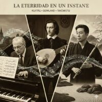 Lss tres efemerides Dowland, Kurtag y Takemistu