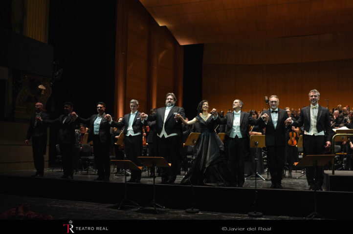 Verdi y un buen reparto hacen vibrar al Teatro RealI Masnadieri de Verdi. Alexander Vinogradov, Piero Pretti, Nicola Alaimo, Lisette Oropesa, Alejandro del Cerro, George Andguladze, Albert Casals. Orquesta y Coro Titulares del Teatro Real. Francesco Lanzillotta, director musical. Teatro Real. Madrid, 10 de febrero de 2026.