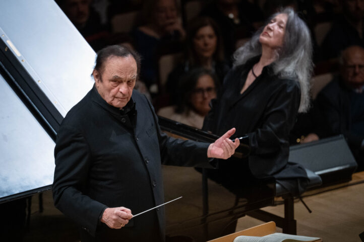 Argerich y Orchestra della Svizzera Italiana en Ibermúsica con Charles DutoitObras de Ravel, Beethoven y Mendelssohn. Orchestra della Svizzera Italiana. Martha Argerich, piano y Charles Dutoit, dirección. Ciclo Ibermúsica. Auditorio Nacional. Madrid, 18 de marzo de 2026.