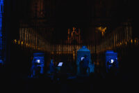 Vuelven a la Catedral de Toledo las Batallas de Órganos para conmemorar su VIII centenario. En esta edición del Festival de Música El Greco en Toledo, las Batallas tendrán una importante novedad, además de los siete órganos y el clave que han podido escucharse en anteriores ocasiones, incorporarán el sonido de la Lira del cielo.