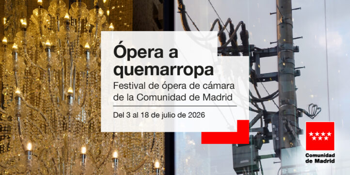 El festival Ópera a quemarropa se celebra del 3 al 18 de julio en San Lorenzo de El Escorial, Alcalá de Henares y Aranjuez, alcanzando su tercera edición. Contará con el estreno mundial de La clausura del amor de Pascal Rambert y el debut en la dirección operística del actor Oriol Pla. El festival se inaugurará con Klara, cuyo único personaje es un robot de última generación, y Svadba, una ópera a capela de la compositora serbia Ana Sokolović.