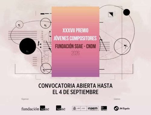 Fundación SGAE y el CNDM convocan el 37º Premio Jóvenes Compositores 2026