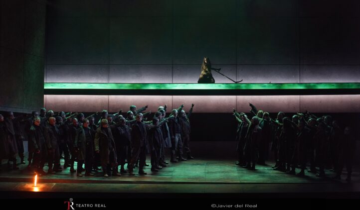Entre los días 29 de junio y 20 de julio el Teatro Real cierra la temporada con Il trovatore, en una reposición de la coproducción de Francisco Negrín con la Ópera de Montecarlo y la Royal Danish Opera. Las funciones estarán protagonizadas por cuatro fabulosos repartosen los que destacan las sopranos Marina Rebeka, Saioa Hernández y Anna Netrebko; los tenores Piotr Beczała, Vittorio Grigòlo, Celso Albelo y Yusif Eyvazov; y los barítonos Artur Ruciński, Juan Jesús Rodríguez y George Petean. La función del 10 de julio será retransmitida a las 20.30 horas en la pantalla instalada en la Plaza de Isabel II.