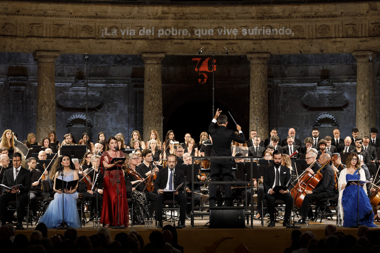 Ars longa, vita brevis75 Festival Internacional de Música y Danza de Granada. La vida breve (versión original de 1905), de Manuel de Falla. Silvia Tro Santafé, Belén Elvira, Leticia Rodríguez, Álvaro Gallegos, Alejandro Roy, Joan Martín-Royo, El Turry, Andrés Merino y Luis Mariano. Orquesta Ciudad de Granada. Coro de la Orquesta Ciudad de Granada. Director: Lucas Macías.