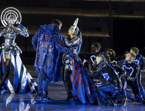 Anna Netrebko protagoniza estreno de Nabucco futurista en cines desde la Arena di Verona