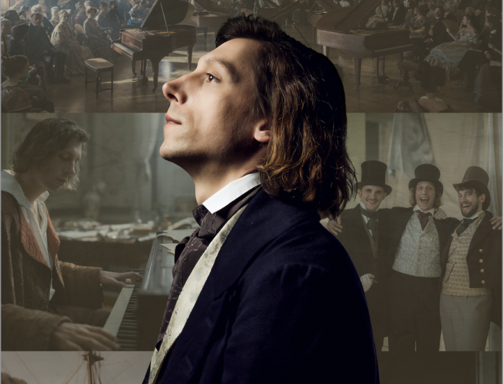 Chopin, el biopic del reconocido pianista y compositor polaco, llega a la gran pantalla el próximo 16 de octubre. Protagonzada por Eryk Kulm en el papel del músico, y con dirección de Michał Kwieciński, la cinta busca poner en valor la imagen del compositor como una estrella de la música del momento, en el marco del París decimonónico. 