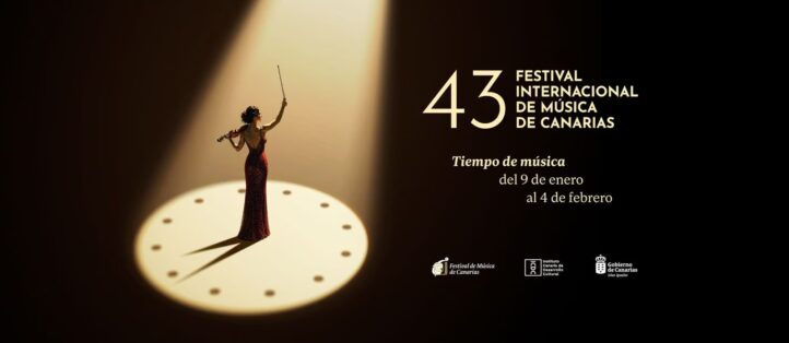 Canarias dará el pistoletazo de salida del 2027 musical en Europa con su 43º Festival Internacional de Música. 56 conciertos tendrán lugar en las ocho islas del 9 de enero al 4 de febrero. María Dueñas, Nadine Sierra y Jean-Guihem Queyras, entre los cabezas de cartel junto a formaciones como Sinfónica de Viena, Filarmónica de Londres y Royal Concertgebouw de Ámsterdam.